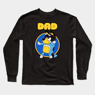 The Best Daddy Original Aesthetic Tribute 〶 Long Sleeve T-Shirt